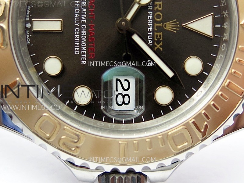 Yacht-Master 126621 904LRG VSF 11 Best Edition Brown Dial On 904LRG Bracelet VS3235