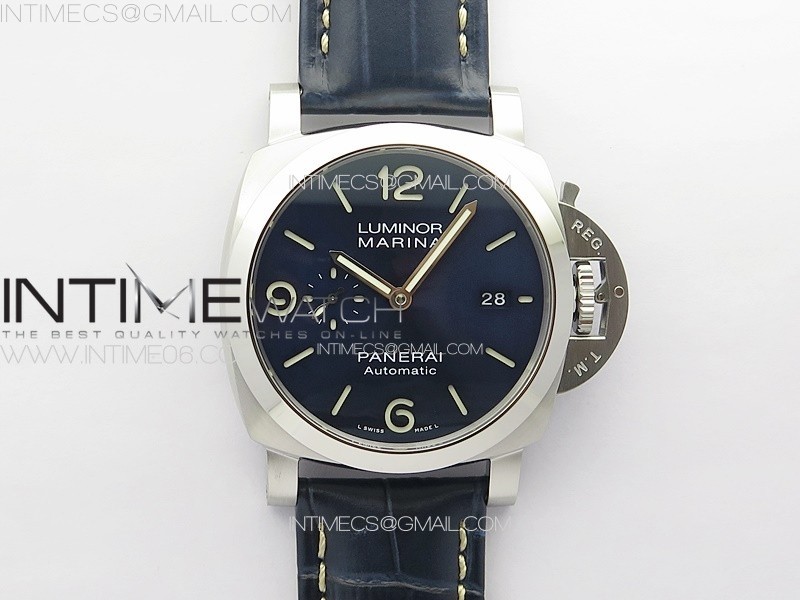 PAM 1313 W TTF 11 Best Edition on Blue Leather Strap P9010