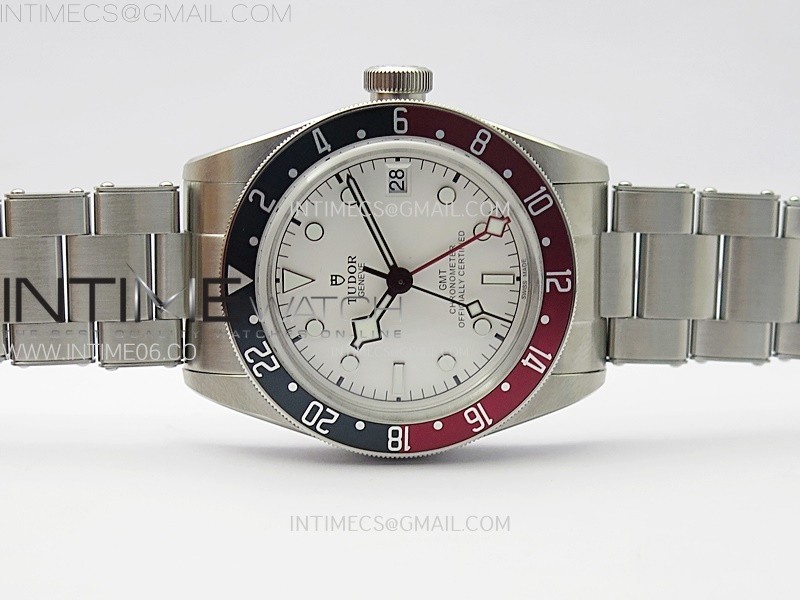 BLACK BAY M79830RB-0010 GMT BASELWORLD PEPSI BEZEL ZF 11 BEST EDITION WHITE DIAL ON SS BRACELET A2836