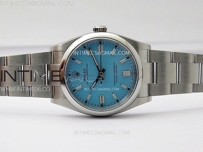 Oyster Perpetual 126000 36mm 904L Clean 11 Best Edition Tiffany Blue Dial On SS Bracelet VR3235