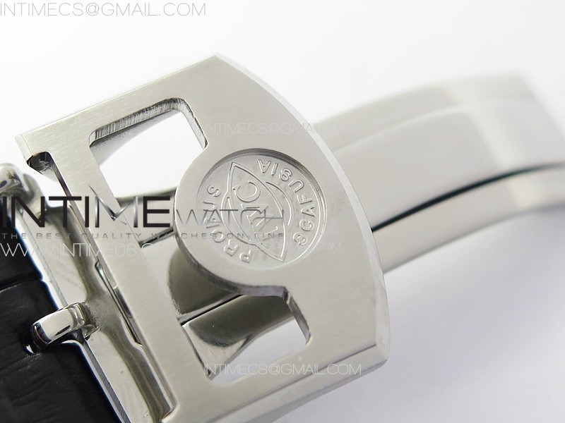 Portuguese IW503406 Real PR SS APSF 11 Best Edition White Dial On Black Leather Strap A52610