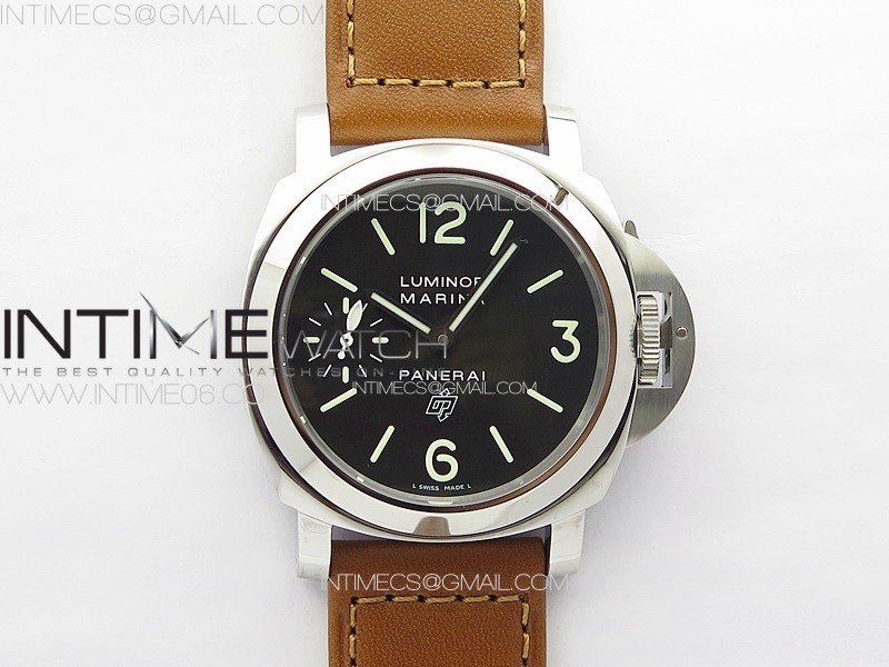 MARINA21 PAM005 P NOOB 11 BEST EDITION ON BROWN LEATHER STRAP A6497 WITH Y-INCABLOC V12