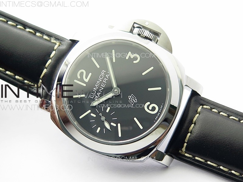 PANERAI BASE7 PAM 1084 T HWF 11 BEST EDITION ON BLACK LEATHER STRAP A6497