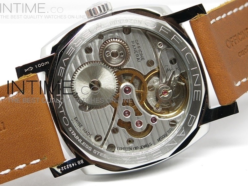 PAM 399 N 11 EDITION ON BROWN LEATHER STRAP A6497 LIMITED EDITION