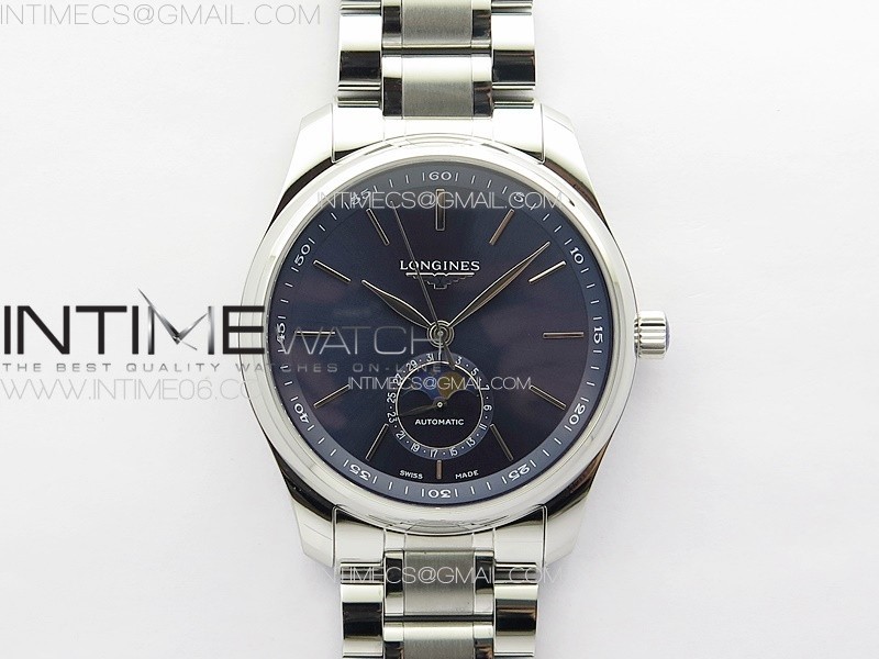 MASTER MOONPHASE SS APSF 11 BEST EDITION BLUE STICKS DIAL ON SS BRACELET AL899