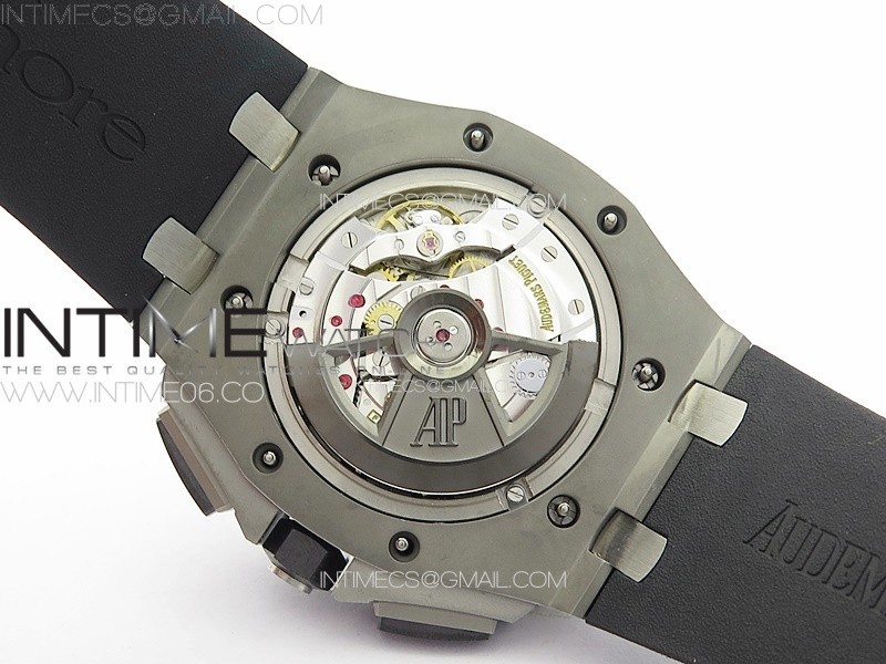 Royal Oak Offshore 44mm SS APSF 11 Best Edition Gray Dial on Black Rubber Strap A3126