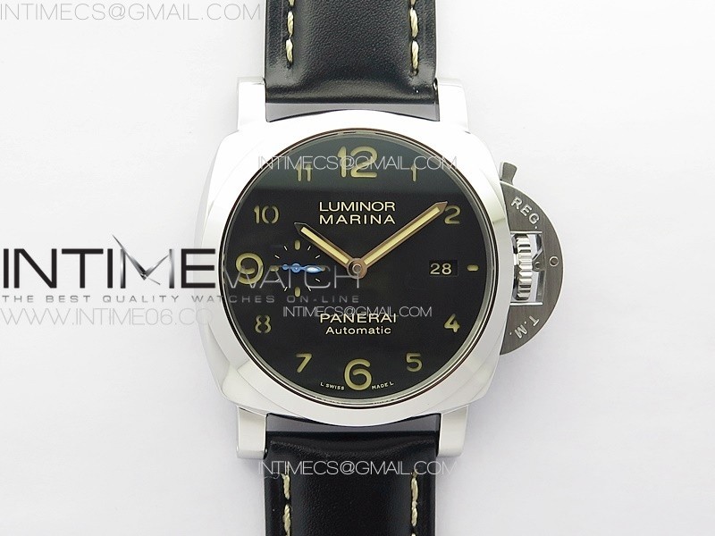 PAM 1359 W TTF 11 Best Edition on Black Leather Strap P9010