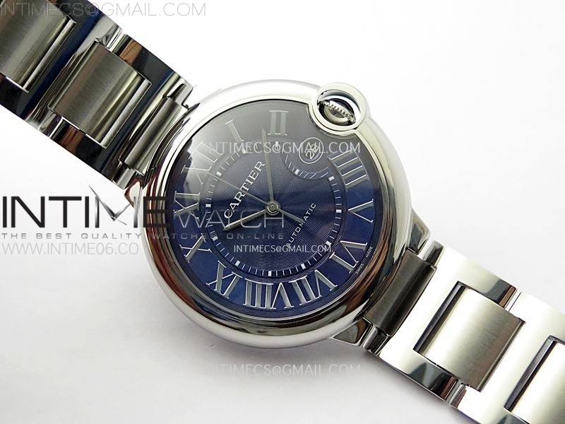 BALLON BLEU 42MM SS CHF 11 BEST EDITION BLUE TEXTURE DIAL ON SS BRACELET A2824