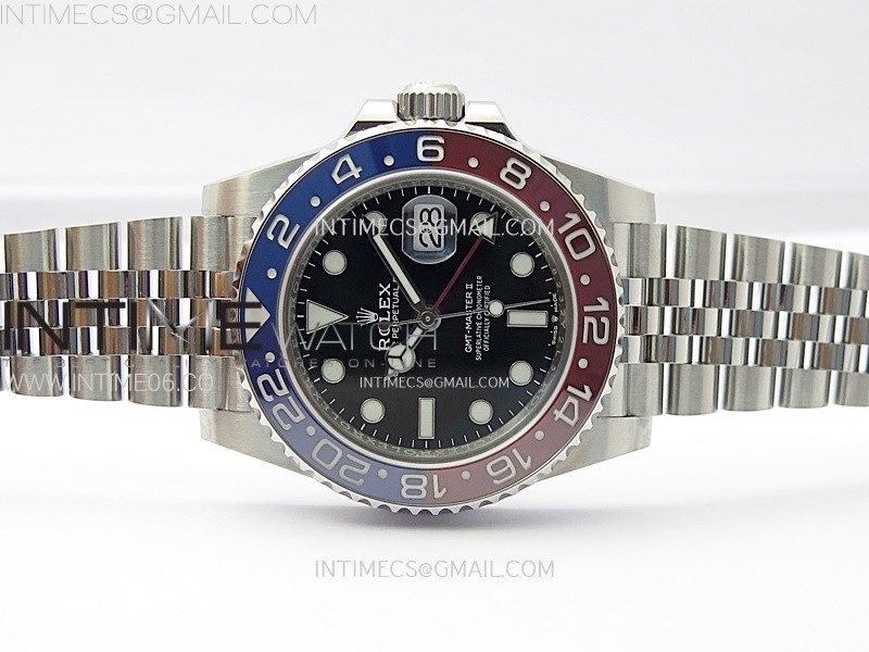 GMT-Master II 126710 BLRO BlueRed Ceramic Clean Factory Best Edition on Jubilee Bracelet DD3285 CHS