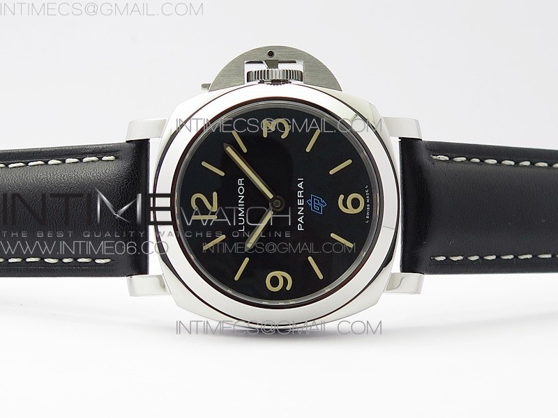 PANERAI BASE11 PAM 634 HWF FACTORY ON BLACK LETHER STRAP AISAN 6497-2