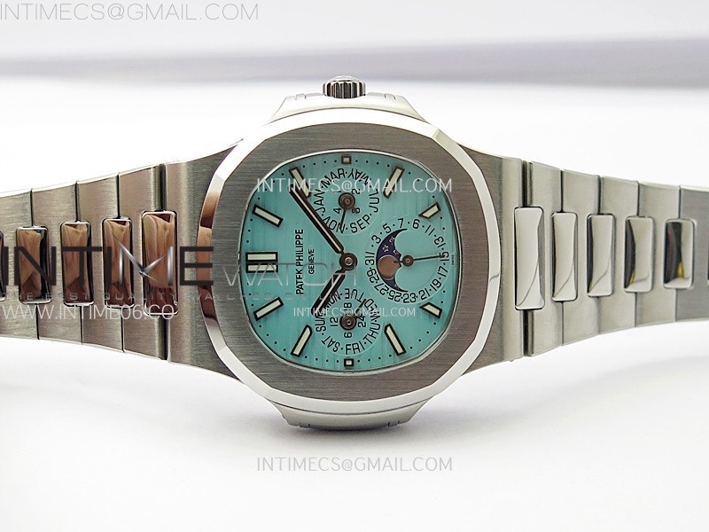 NAUTILUS 5740 SS TWF BEST EDITION TIFFANY BLUE DIAL ON SS BRACELET A240