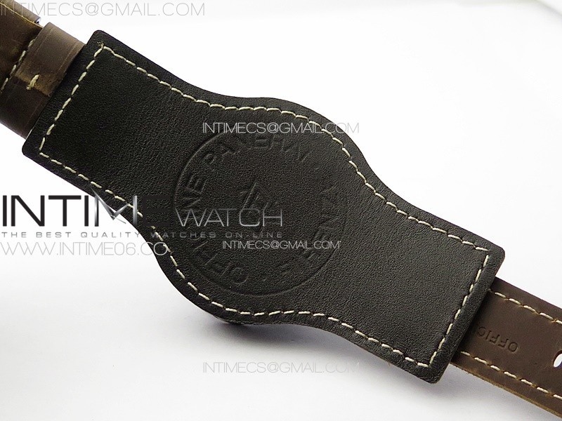 PANERAI BASE8 PAM 779 DLC T HWF 11 BEST EDITION ON BLACK ASSO LEATHER STRAP A6497