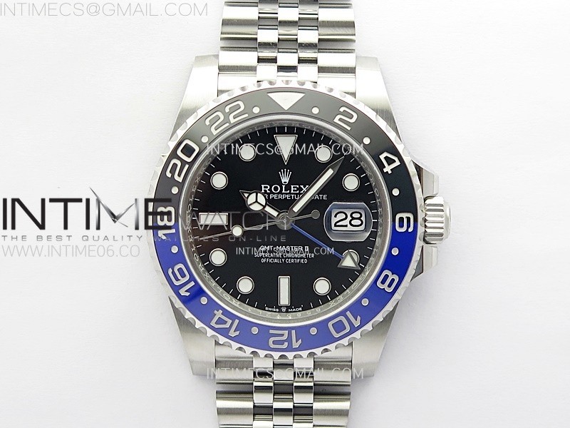 GMT-Master II 126710 BLNR BlueBlack Ceramic Clean Factory Best Edition on Jubilee Bracelet DD3285 CHS