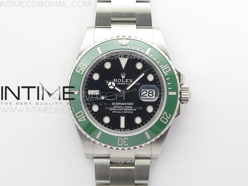 Submariner 41mm 126610 LV Kermit 904L Steel Clean 11 Best Edition VR3235