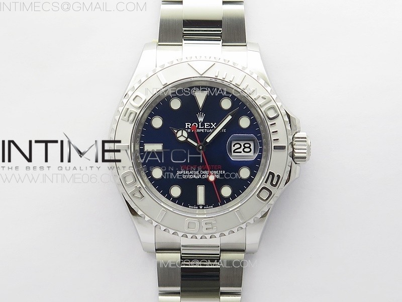 Yacht-Master 126622 904L Steel Clean F 11 Best Edition Blue Dial on SS Bracelet VR3235