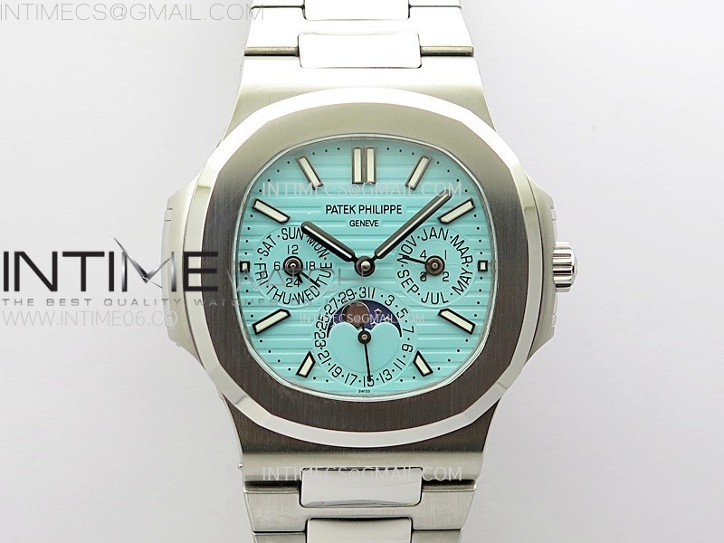 NAUTILUS 5740 SS TWF BEST EDITION TIFFANY BLUE DIAL ON SS BRACELET A240