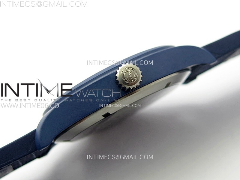 PILOT’S WATCH LAUREUS BLUE CERAMIC IW328101 ZF 11 BEST EDITION ON BLUE NYLON STRAP A32111