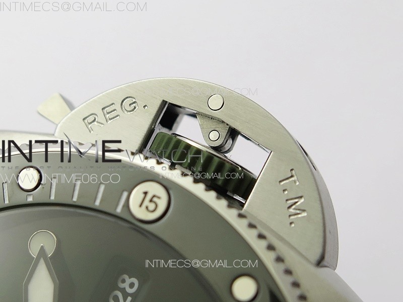 PAM1287 Y VSF 11 Best Edition Green Dial on Green Leather Strap P.900 Super Clone