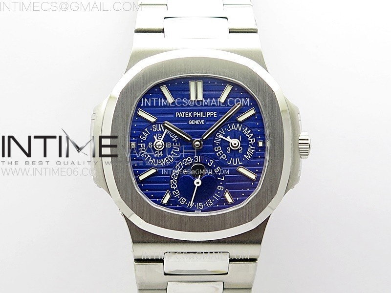 NAUTILUS 5740 SS TWF BEST EDITION BLUE DIAL ON SS BRACELET A240