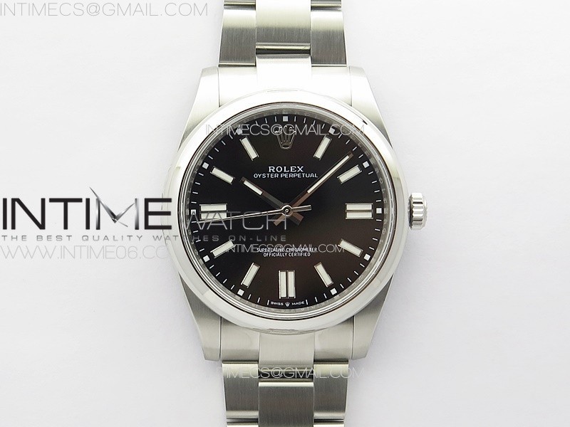 Oyster Perpetual 41mm 124300 SS APSF 11 Best Edition Black Dial on SS Bracelet A2824