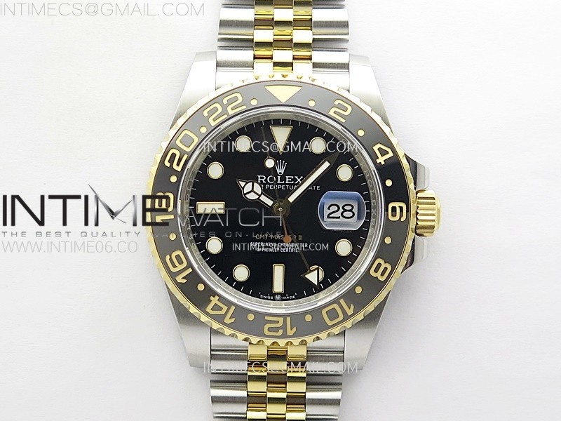 GMT-Master II 126713 SSYG EWF Best Edition on Black Dial SSYG Bracelet Super Clone 3285 CHS