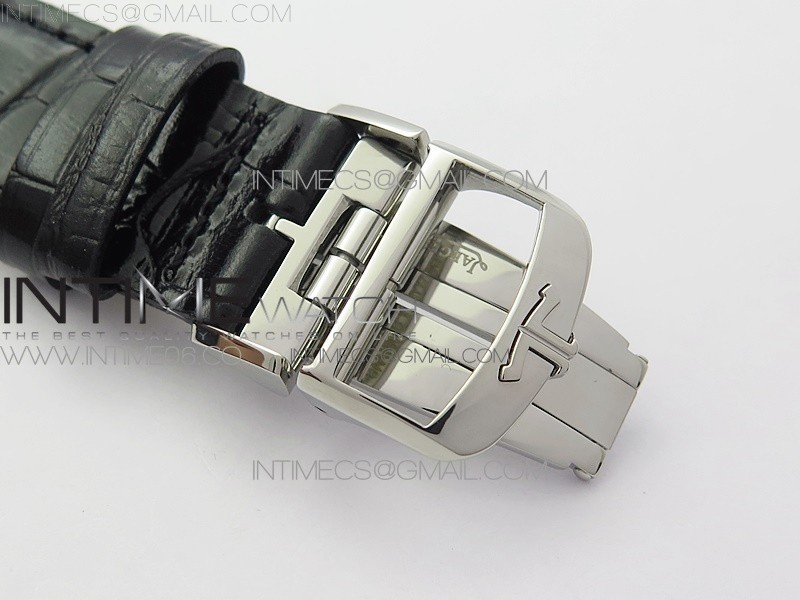 MASTER ULTRA THIN SMALL SECOND SS ZF 11 BEST EDITION BLACK DIAL ON BLACK LEATHER STRAP A896