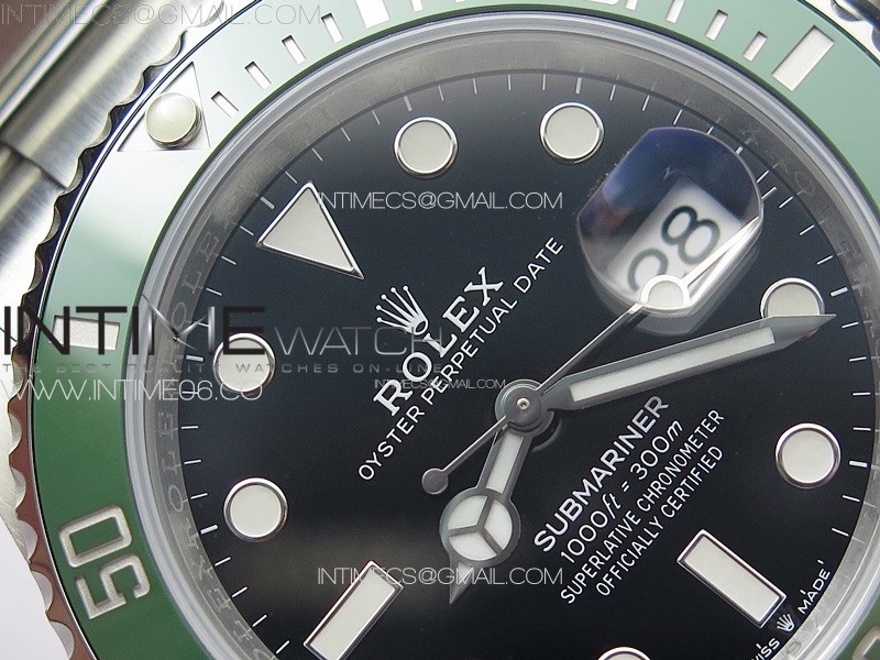 Submariner 41mm 126610 LV Kermit 904L Steel Clean 11 Best Edition VR3235